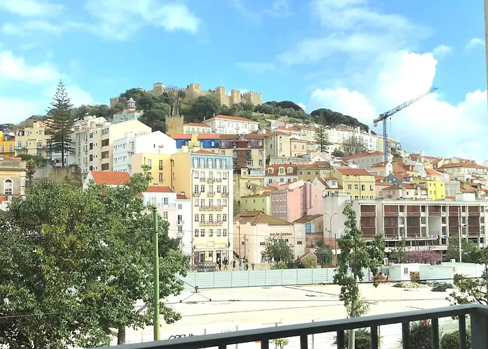 아파트 Mm1 Cosy & In Baixa With Castle View And Free Parking! 리스본